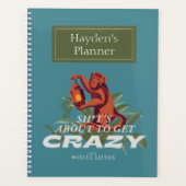 Sh*t's About Get 熱狂する - The White Lotus プランナー手帳 (正面)