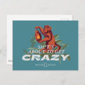 Sh*t's About Get 熱狂する - The White Lotus ポストカード (正面/裏面)