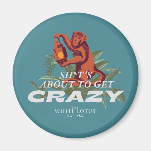 Sh*t's About Get 熱狂する - The White Lotus マグネット (正面)