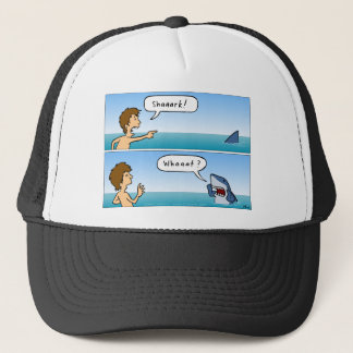 Shaaark! Whaaatか。 トラック運転手の帽子 キャップ