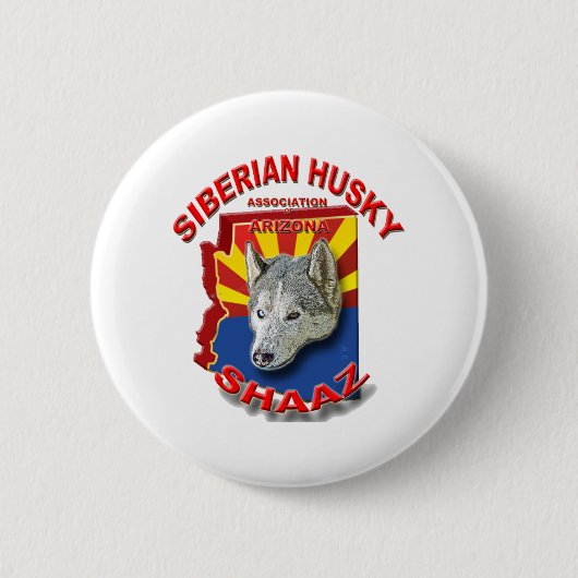 SHAAZのロゴプロダクト 缶バッジ (正面)