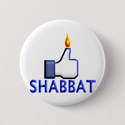 Shabbatのように 缶バッジ (正面)