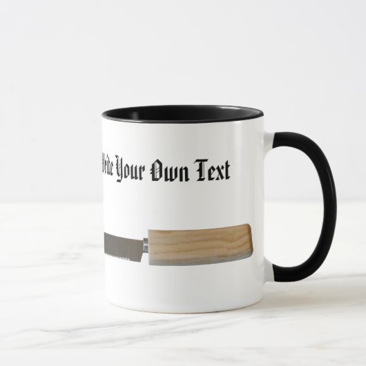 Shabbatのハッラー及びナイフ マグカップ (右)