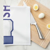 Shabbatの台所タオル キッチンタオル (四つ折り)