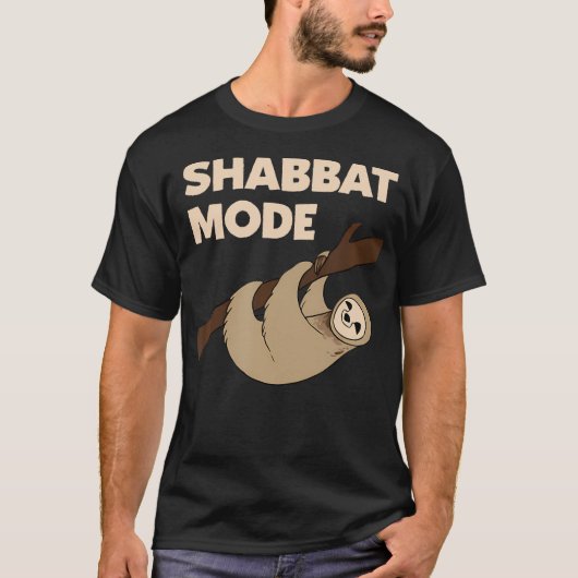 Shabbatモードのシャツ眠いスロート時間Shabbat J Tシャツ (正面)