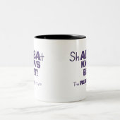 ShABBAt Abbaが知っている最高の ツートーンマグカップ (中央)