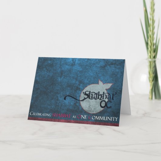 Shabbat OCカード サンキューカード (正面)