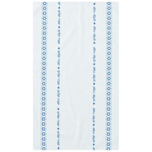 Shabbat Shalomのテーブルクロス テーブルクロス (正面)