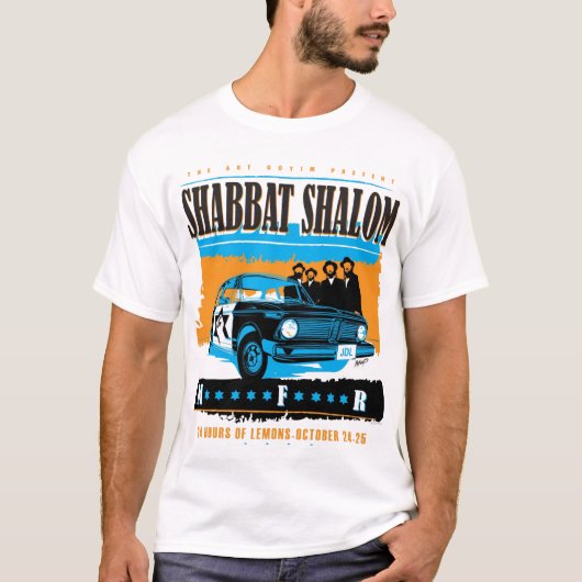 Shabbat ShalomのTシャツ Tシャツ (正面)