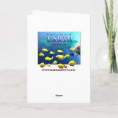 Shabbat Shalomユダヤ人のTallitの挨拶状のカスタム カード (裏面)