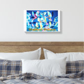 Shabbat Shalom Lekoulam キャンバスプリント (インサイチュ (寝室))