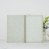 Shabby Blueスクラップストライプのブックのジャーナルページ (スタンド正面)