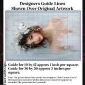 Shabby Chicポートレート、ホワイト開花CX7L Decompage 薄葉紙