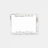 Shabby Chic、トレンディーカスタムSLP post it notes ポストイット (正面)