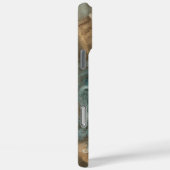 Shabby Chic Blue Ballet Slippers and Roses Case-Mate iPhoneケース (裏面 / 右)