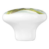 Shabby Chic Butterfly, Roses & Lily of the Valley セラミックノブ (側面)