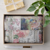 Shabby chic collage,country victorian,decoupage, b 薄葉紙 (ギフト)