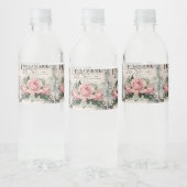 shabby chic, decoupage, victorian, french chic, pa ペットボトルラベル (ボトル)