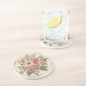 Shabby Chic Floral コースター (側面)