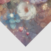 Shabby Chic Floral Watercolor Bluebird Decoupage 薄葉紙 (詳細)