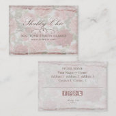 SHABBY CHIC II ~名刺 名刺 (正面/裏面)