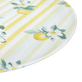 Shabby Chic Lemon Floral Series Design #12 カッティングボード (角)