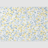 Shabby Chic Lemon Floral Series Design #4 薄葉紙 (正面)