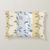 Shabby Chic Lemon Floral Series Design #9 アクセントクッション (裏面)
