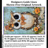 Shabby Chic Owl、Bow Tie、フローラDJ4L Decompage 薄葉紙