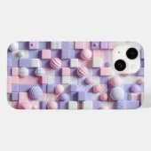 Shabby Chic Pink Floral Phone Case - Lavender Case-Mate iPhoneケース (裏面 (横))