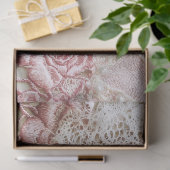 Shabby Chic Pink Lace  薄葉紙 (ギフト)