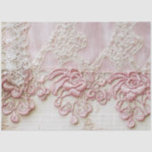 Shabby Chic Pink Lace  薄葉紙 (正面)