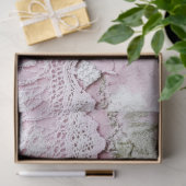 Shabby Chic Pink Lace  薄葉紙 (ギフト)