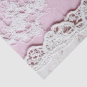 Shabby Chic Pink Lace  薄葉紙 (詳細)