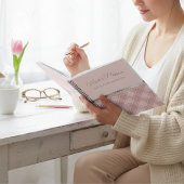 Shabby Chic Pink Plaid Mom’s Fabulous Year Planner プランナー手帳