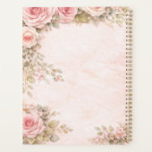 Shabby Chic Roses Planner  プランナー手帳 (裏面)