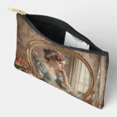 Shabby Chic Vintage Victorian Woman アクセサリーポーチ (見開き)