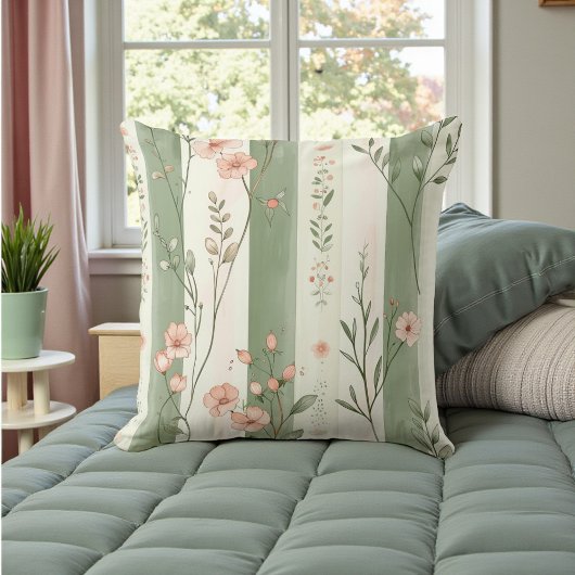 Shabby Chic Watercolor クッション