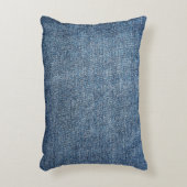 Shabby denim texture for background. Blue jeans アクセントクッション (正面(垂直))