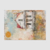 SHABBY OLD FARMHOUSE MIXED MEDIA DECOUPAGE 薄葉紙 (正面)