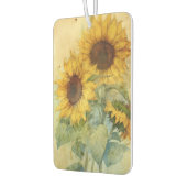 Shabby Sunflowers Still Life Air Freshener カーエアーフレッシュナー (左)