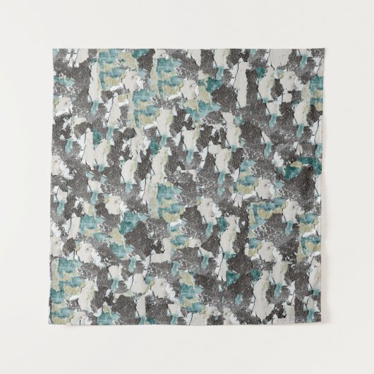 Shabby wall seamless texture backgroundart, paint, タペストリー (正面(横))