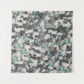 Shabby wall seamless texture backgroundart, paint, タペストリー (正面)