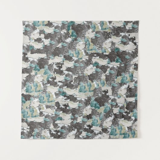 Shabby wall seamless texture backgroundart, paint, タペストリー (正面)