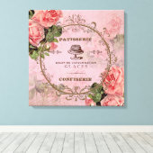 ShabbyVintageRoses2 -キャンバスプリント キャンバスプリント (インサイチュ (ウッドフロア))