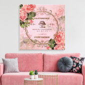 ShabbyVintageRoses2 -キャンバスプリント キャンバスプリント (インサイチュ (リビング))