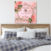 ShabbyVintageRoses2 -キャンバスプリント キャンバスプリント (インサイチュ (寝室))