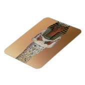 Shabti姿のRamesses IV、ニュー・キングダム(stuccoe) マグネット (左側)