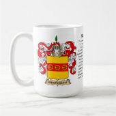 Shackelford、起源、意味および頂上 コーヒーマグカップ (左)