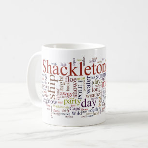 Shackletonの"南"南極持久力のマグ コーヒーマグカップ